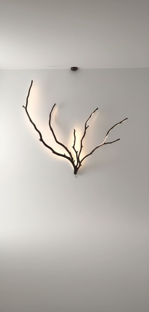 Oak Branch Ceiling Cluster, Warm Glow