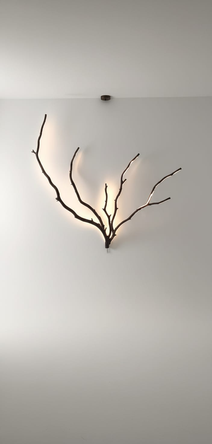 Oak Branch Ceiling Cluster, Warm Glow